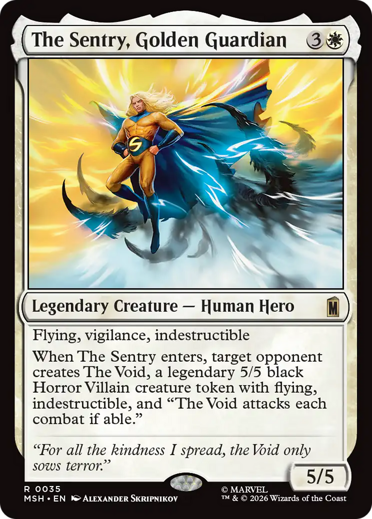 The Sentry, Golden Guardian [Marvel Super Heroes] | Exor Games New Glasgow
