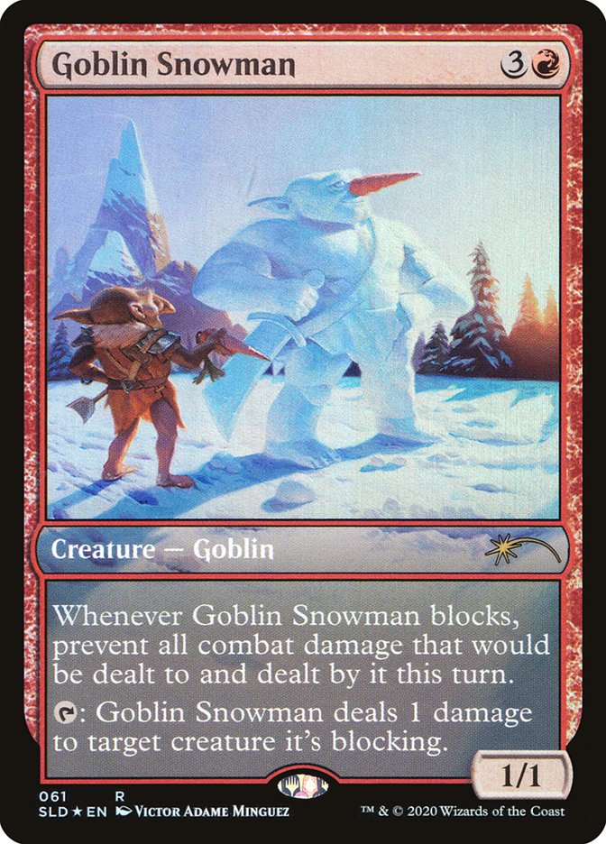 Goblin Snowman [Secret Lair Drop Series] | Exor Games New Glasgow