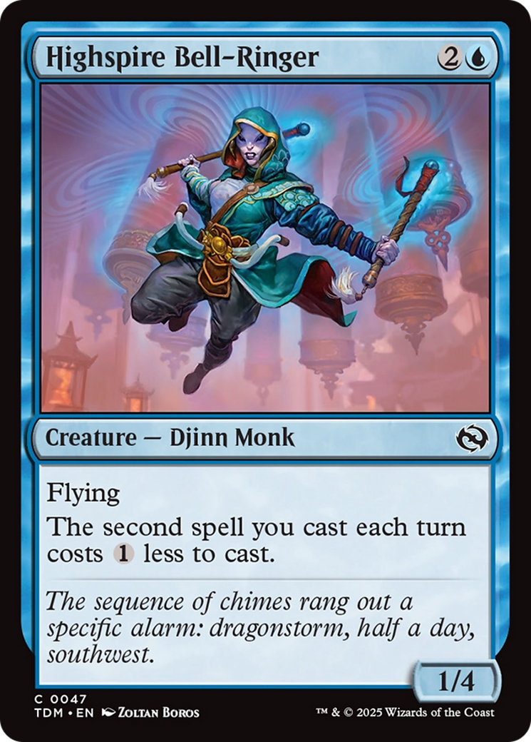 Highspire Bell-Ringer [Tarkir: Dragonstorm] | Exor Games New Glasgow