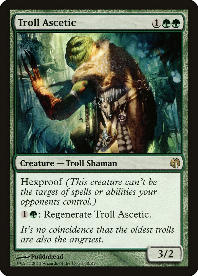 Troll Ascetic [Duel Decks: Heroes vs. Monsters] | Exor Games New Glasgow