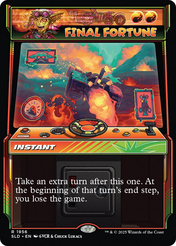Final Fortune (Rainbow Foil) [Secret Lair Drop Series] | Exor Games New Glasgow
