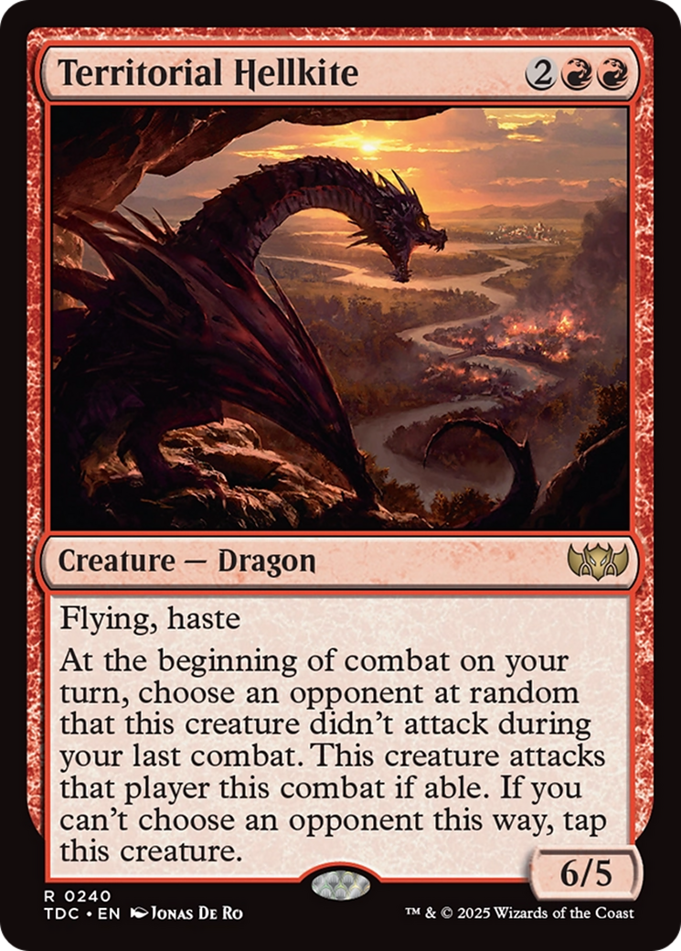 Territorial Hellkite [Tarkir: Dragonstorm Commander] | Exor Games New Glasgow