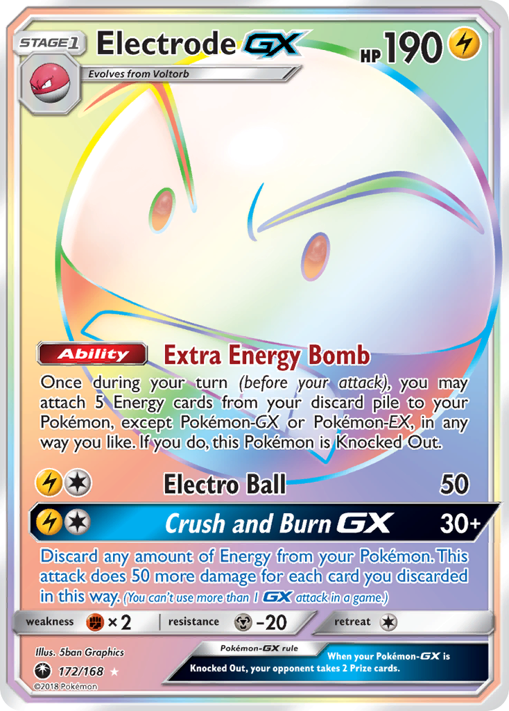 Electrode GX (172/168) [Sun & Moon: Celestial Storm] | Exor Games New Glasgow