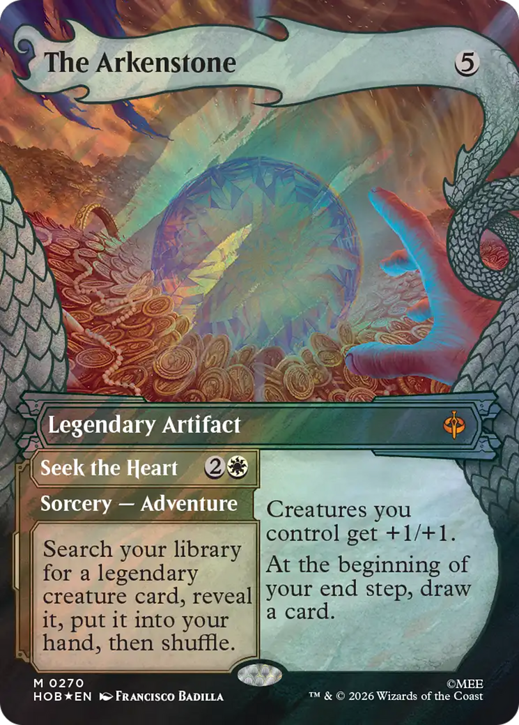 The Arkenstone (Showcase) (Surge Foil) [The Hobbit] | Exor Games New Glasgow