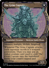 Throne of the Grim Captain // The Grim Captain (Showcase) [The Lost Caverns of Ixalan] | Exor Games New Glasgow