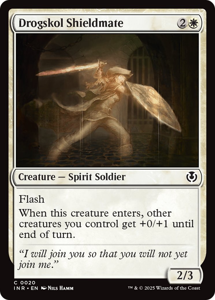 Drogskol Shieldmate [Innistrad Remastered] | Exor Games New Glasgow