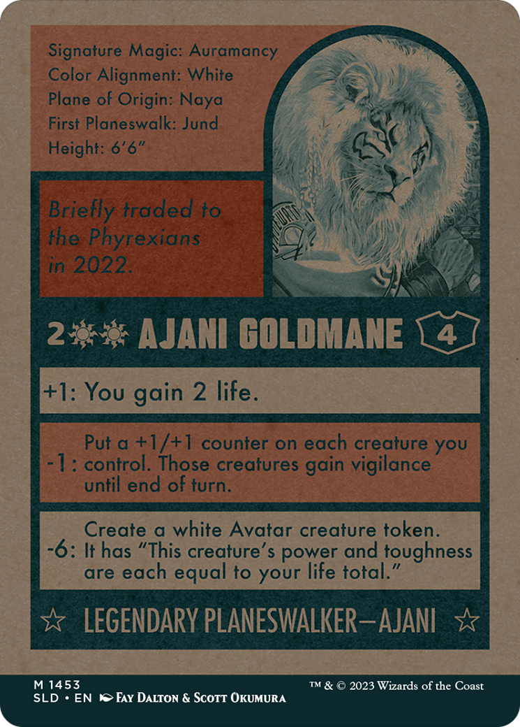 Ajani Goldmane [Secret Lair Drop Series] | Exor Games New Glasgow