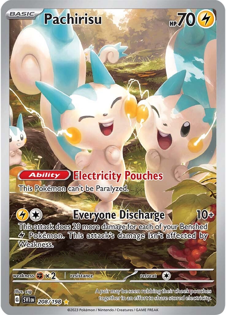 Pachirisu (208/198) [Scarlet & Violet: Base Set] | Exor Games New Glasgow