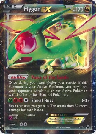 Flygon EX (XY61) (Jumbo Card) [XY: Black Star Promos] | Exor Games New Glasgow