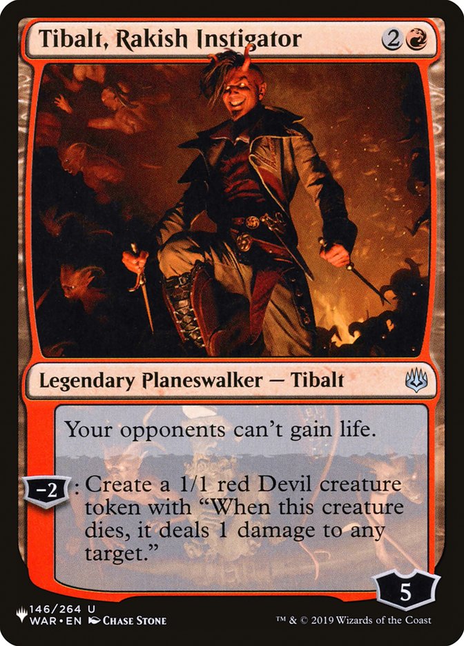 Tibalt, Rakish Instigator [The List] | Exor Games New Glasgow