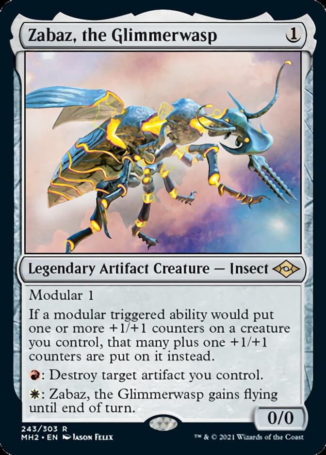 Zabaz, the Glimmerwasp [Modern Horizons 2] | Exor Games New Glasgow