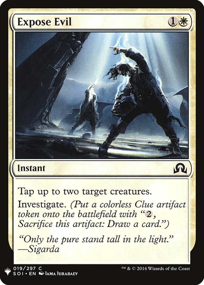 Expose Evil [Mystery Booster] | Exor Games New Glasgow