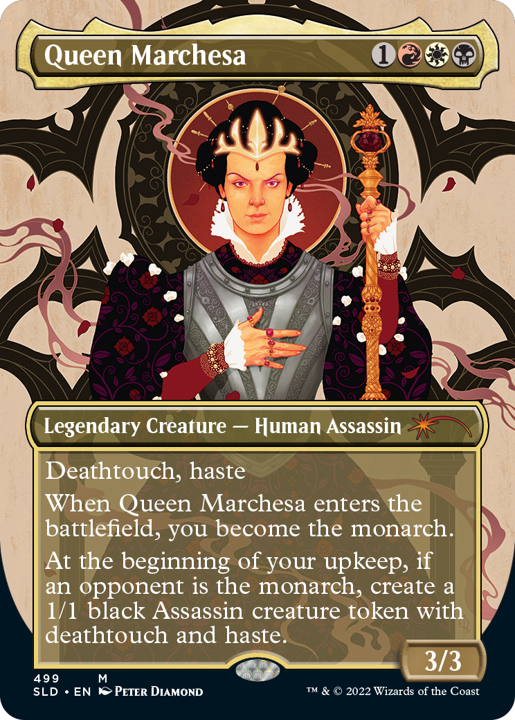 Queen Marchesa (Borderless) [Secret Lair Drop Series] | Exor Games New Glasgow