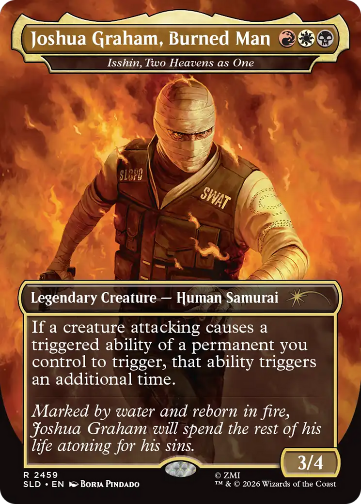 Joshua Graham, Burned Man - Isshin, Two Heavens as One [Secret Lair Drop Series] | Exor Games New Glasgow