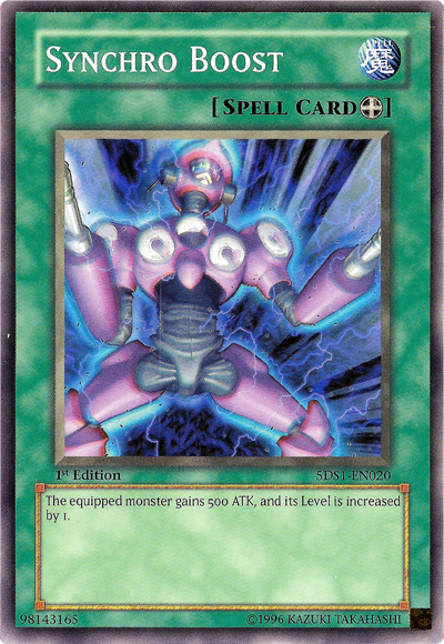 Synchro Boost [5DS1-EN020] Common | Exor Games New Glasgow