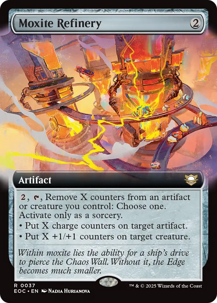 Moxite Refinery (Extended Art) [Edge of Eternities Commander] | Exor Games New Glasgow