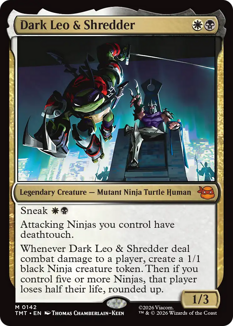 Dark Leo & Shredder [Teenage Mutant Ninja Turtles] | Exor Games New Glasgow