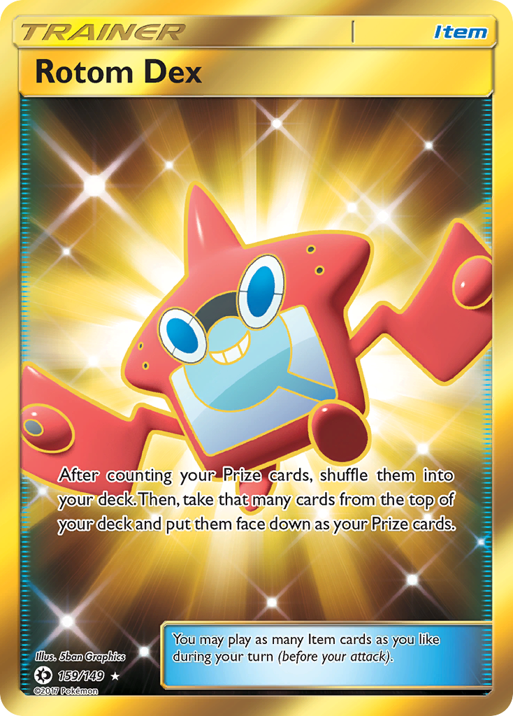 Rotom Dex (159/149) [Sun & Moon: Base Set] | Exor Games New Glasgow