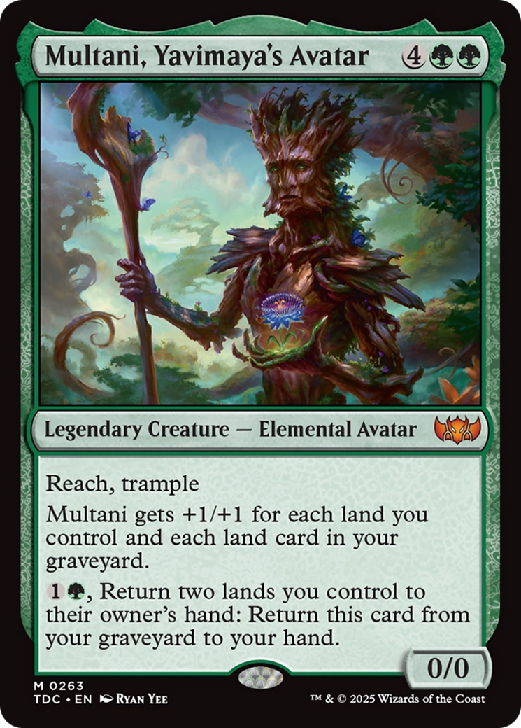 Multani, Yavimaya's Avatar [Tarkir: Dragonstorm Commander] | Exor Games New Glasgow