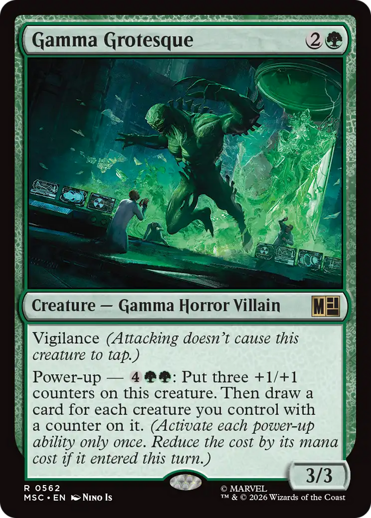Gamma Grotesque [Marvel Super Heroes Commander] | Exor Games New Glasgow