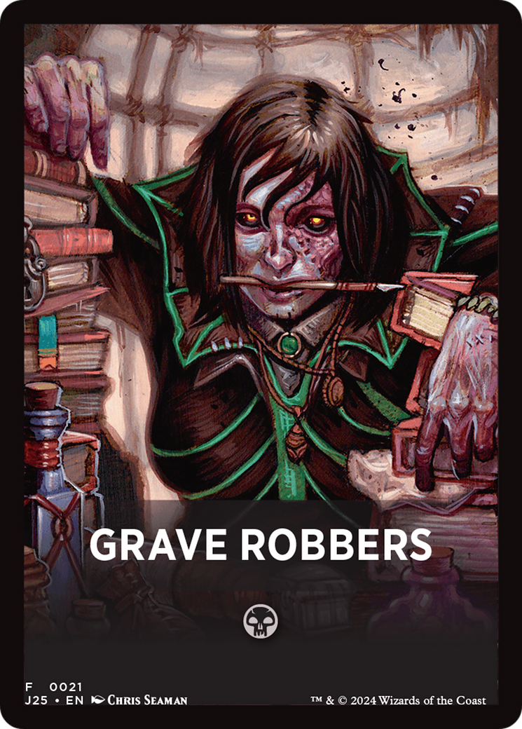 Grave Robbers Theme Card [Foundations Jumpstart Front Cards] | Exor Games New Glasgow