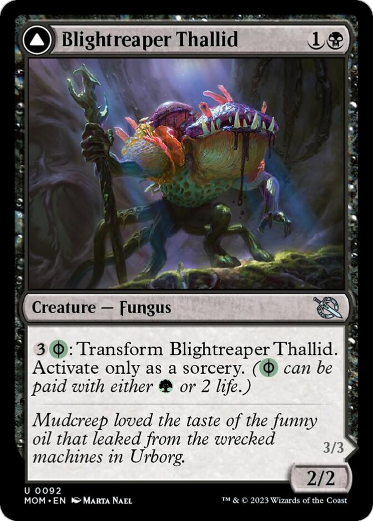 Blightreaper Thallid // Blightsower Thallid [March of the Machine] | Exor Games New Glasgow