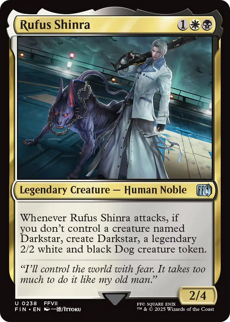 Rufus Shinra [FINAL FANTASY] | Exor Games New Glasgow