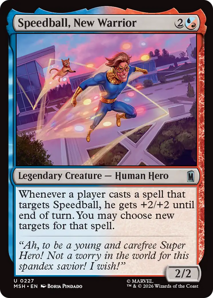 Speedball, New Warrior [Marvel Super Heroes] | Exor Games New Glasgow