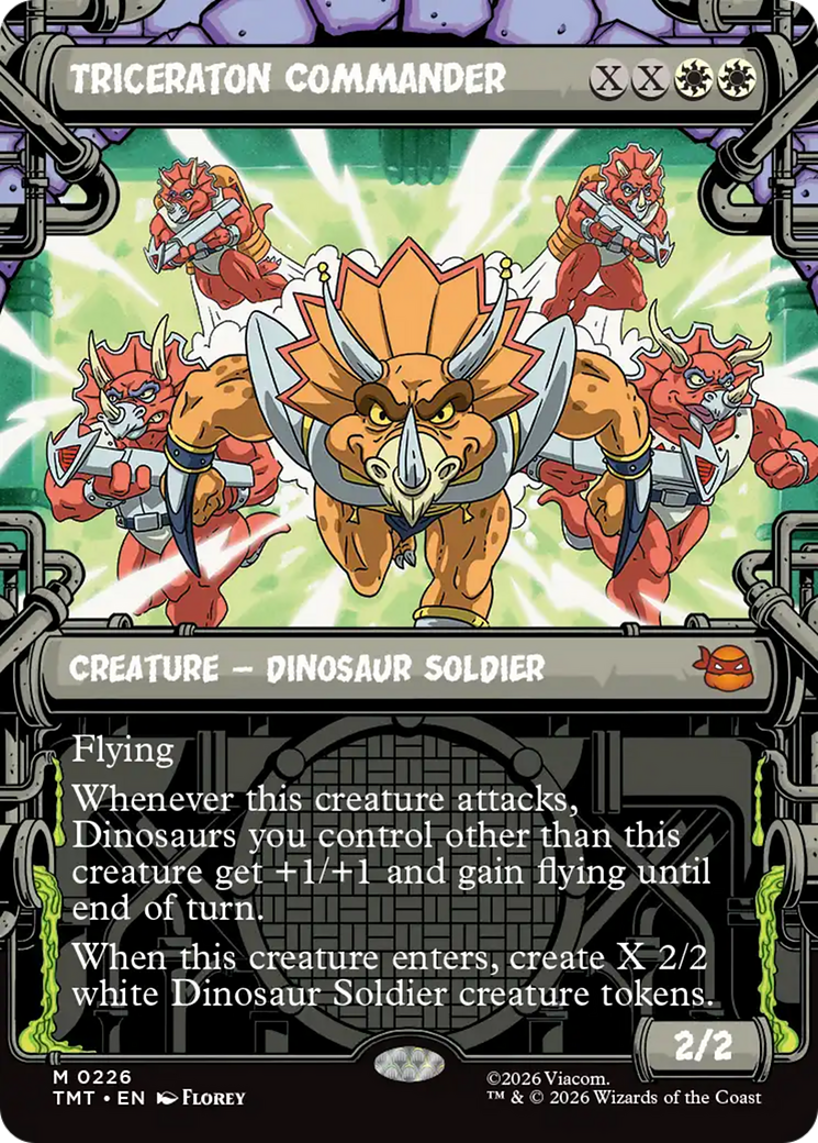 Triceraton Commander (Showcase) [Teenage Mutant Ninja Turtles] | Exor Games New Glasgow