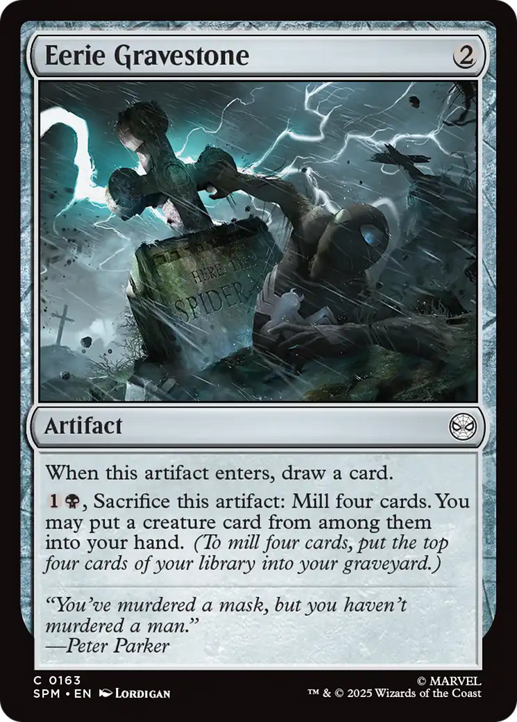 Eerie Gravestone [Marvel's Spider-Man] | Exor Games New Glasgow