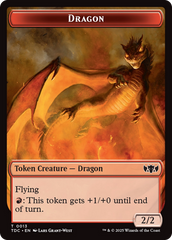 Dragon Egg // Dragon (0013) Double-Sided Token [Tarkir: Dragonstorm Commander Tokens] | Exor Games New Glasgow