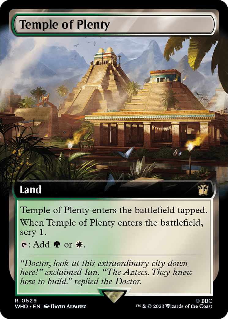 Temple of Plenty (Extended Art) [Doctor Who] | Exor Games New Glasgow