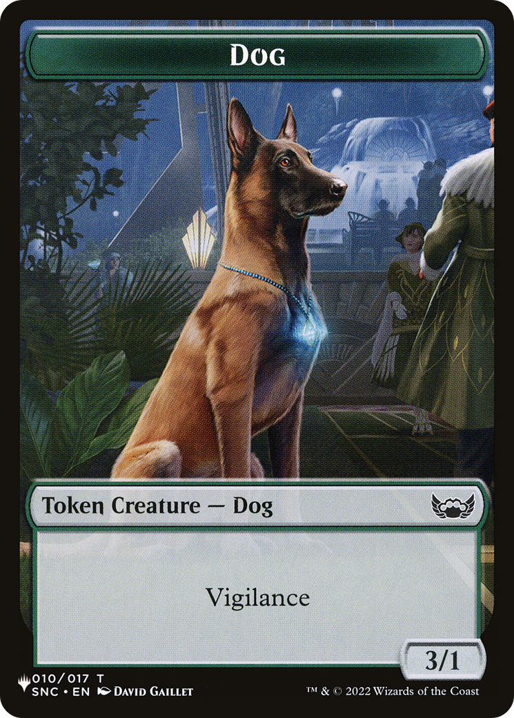 Shapeshifter // Dog Double-Sided Token [The List] | Exor Games New Glasgow