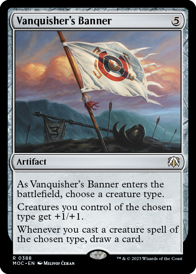 Vanquisher's Banner [March of the Machine Commander] | Exor Games New Glasgow