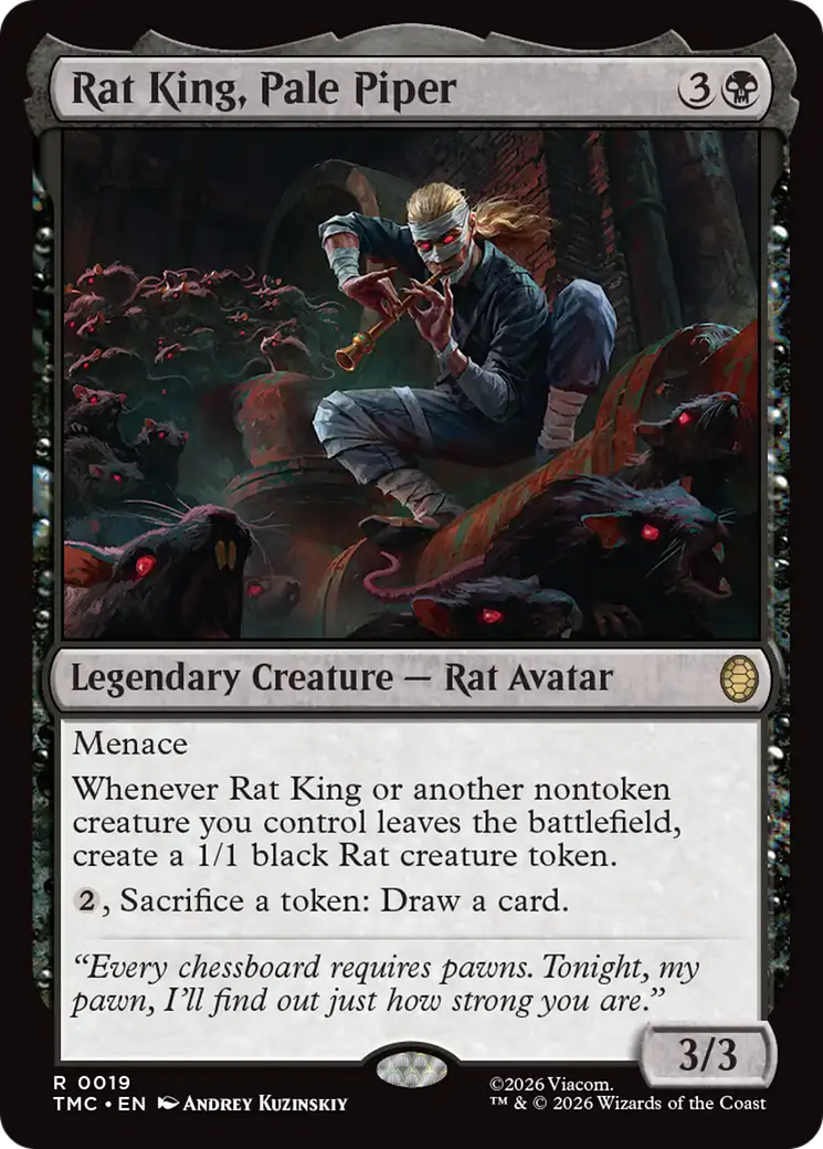 Rat King, Pale Piper [Teenage Mutant Ninja Turtles Commander] | Exor Games New Glasgow