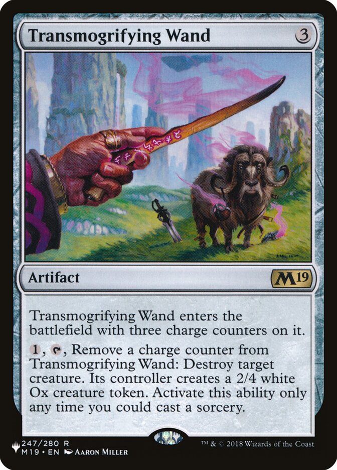 Transmogrifying Wand [The List] | Exor Games New Glasgow