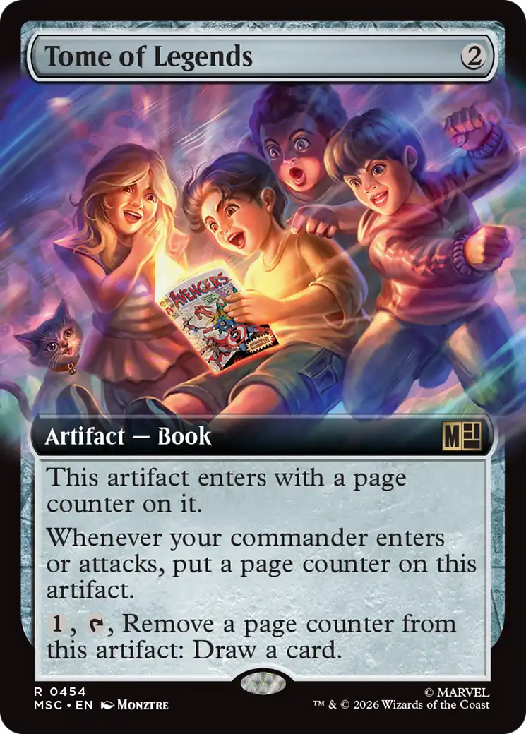 Tome of Legends (Extended Art) [Marvel Super Heroes Commander] | Exor Games New Glasgow