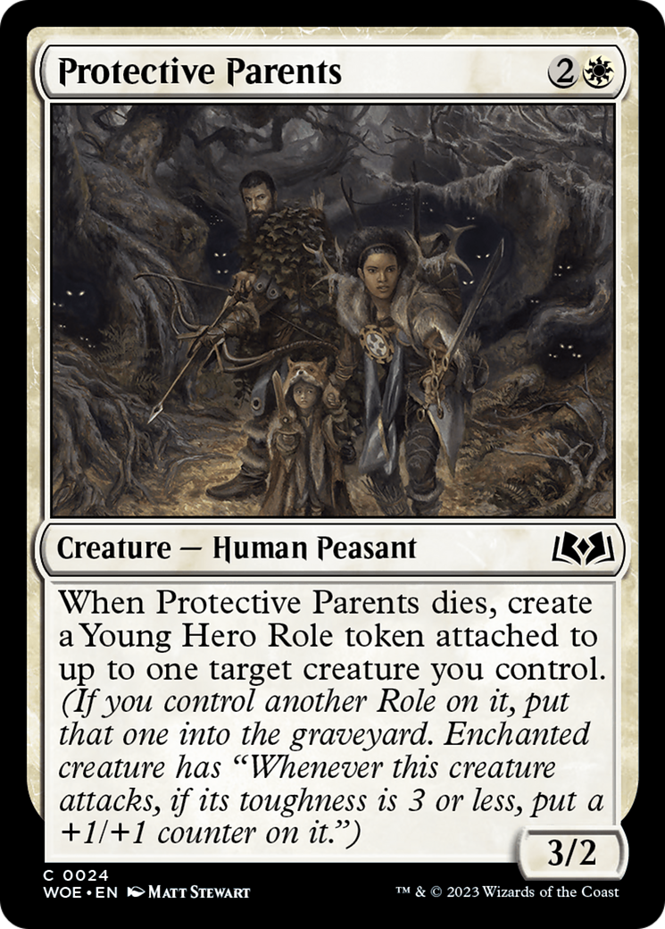 Protective Parents [Wilds of Eldraine] | Exor Games New Glasgow