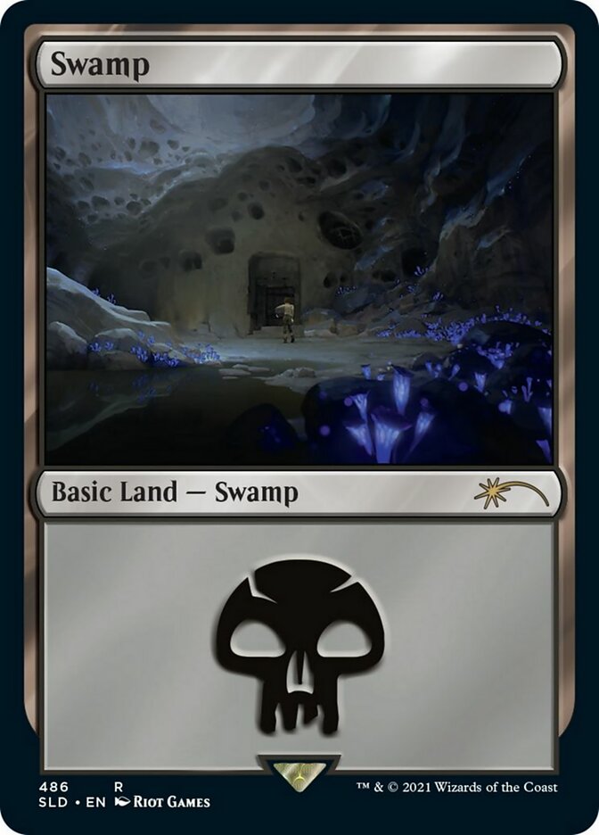 Swamp (486) [Secret Lair Drop Series] | Exor Games New Glasgow