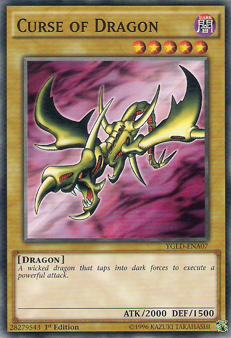 Curse of Dragon [YGLD-ENA07] Common | Exor Games New Glasgow