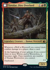 Tovolar, Dire Overlord // Tovolar, the Midnight Scourge [Innistrad: Midnight Hunt] | Exor Games New Glasgow