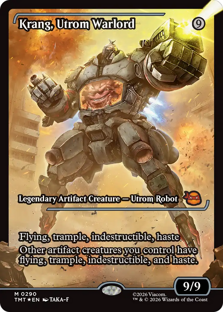 Krang, Utrom Warlord (Showcase) [Teenage Mutant Ninja Turtles] | Exor Games New Glasgow
