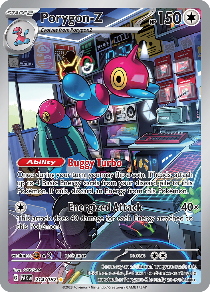 Porygon-Z (214/182) [Scarlet & Violet: Paradox Rift] | Exor Games New Glasgow