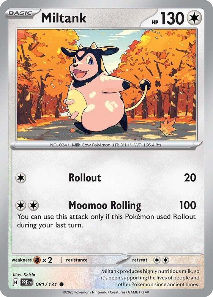Miltank (081/131) [Scarlet & Violet: Prismatic Evolutions] | Exor Games New Glasgow