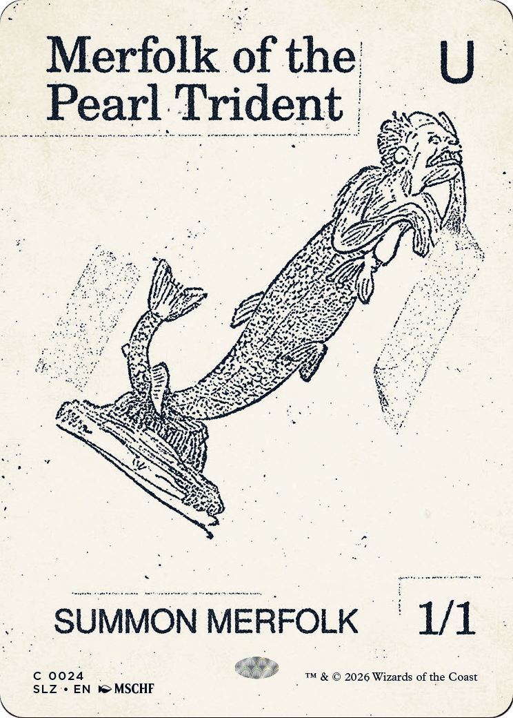 Merfolk of the Pearl Trident (0024) [Secret Lair x MSCHF: The Zeta Set] | Exor Games New Glasgow