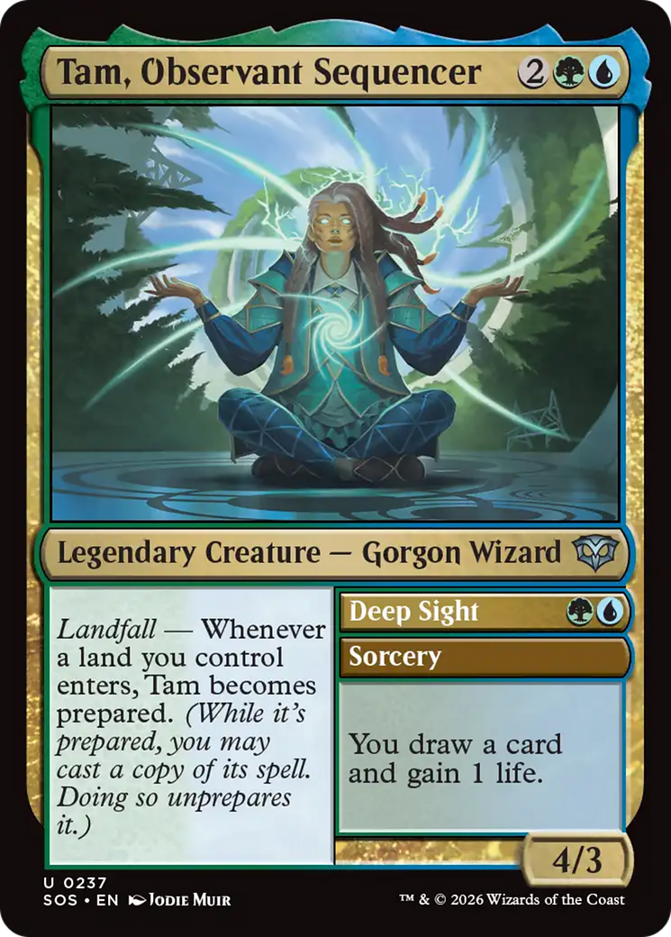 Tam, Observant Sequencer [Secrets of Strixhaven] | Exor Games New Glasgow
