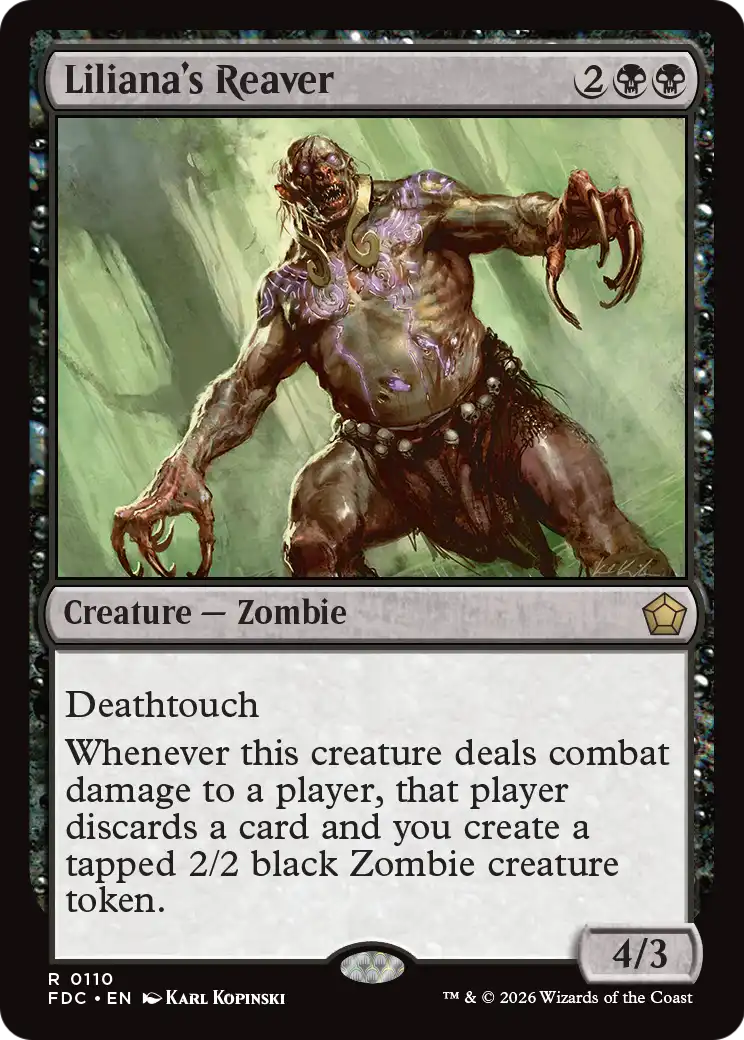 Liliana's Reaver [Foundations Commander] | Exor Games New Glasgow