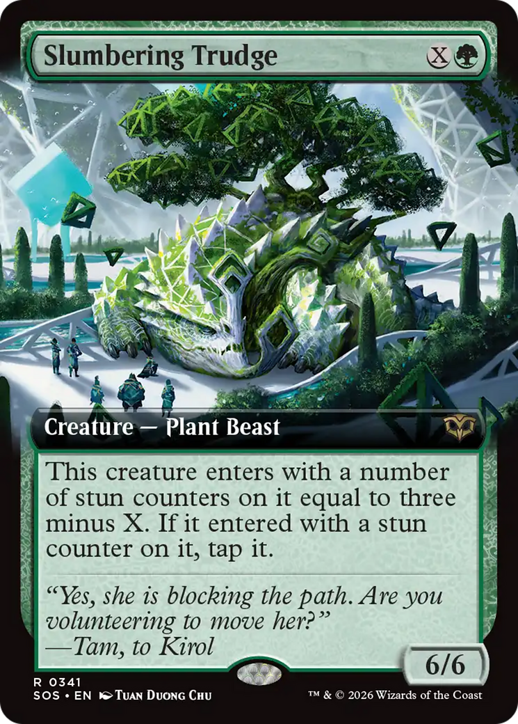 Slumbering Trudge (Extended Art) [Secrets of Strixhaven] | Exor Games New Glasgow