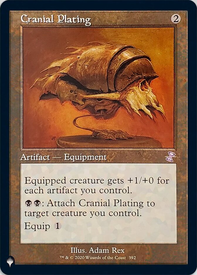 Cranial Plating [The List] | Exor Games New Glasgow