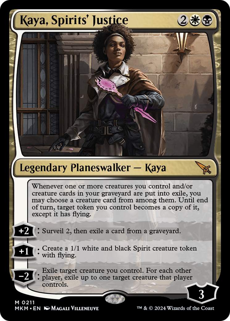 Kaya, Spirits' Justice [Murders at Karlov Manor] | Exor Games New Glasgow